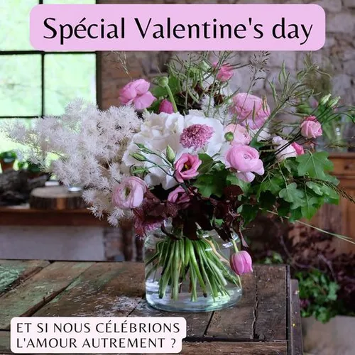 Des bouquets "autrement" pour la St-Valentin...